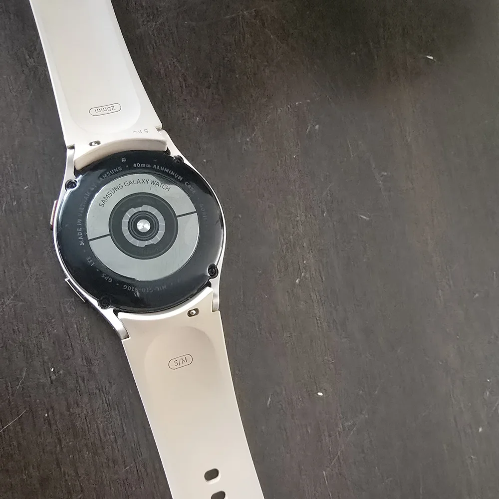 Samsung Smartwatch with Beige Strap